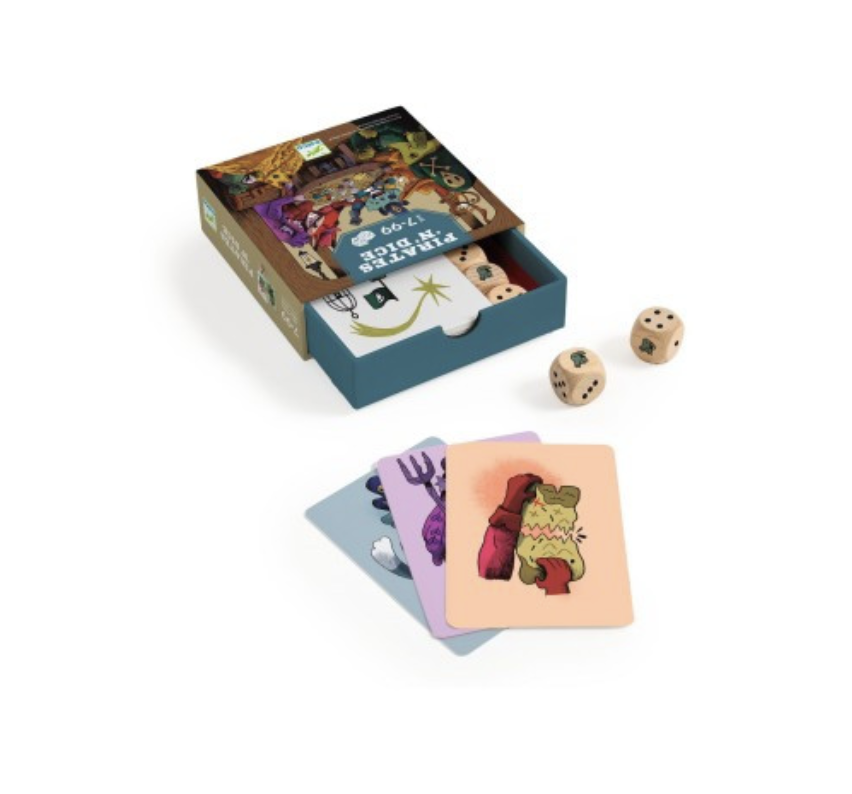 Jogo de Sorte Pirates n Dice - Djeco