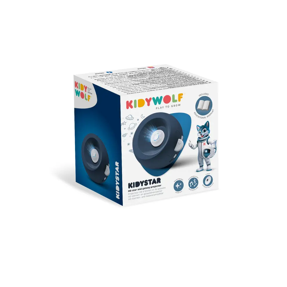 Projetor Galáxia Azul Kidystar - Kidywolf