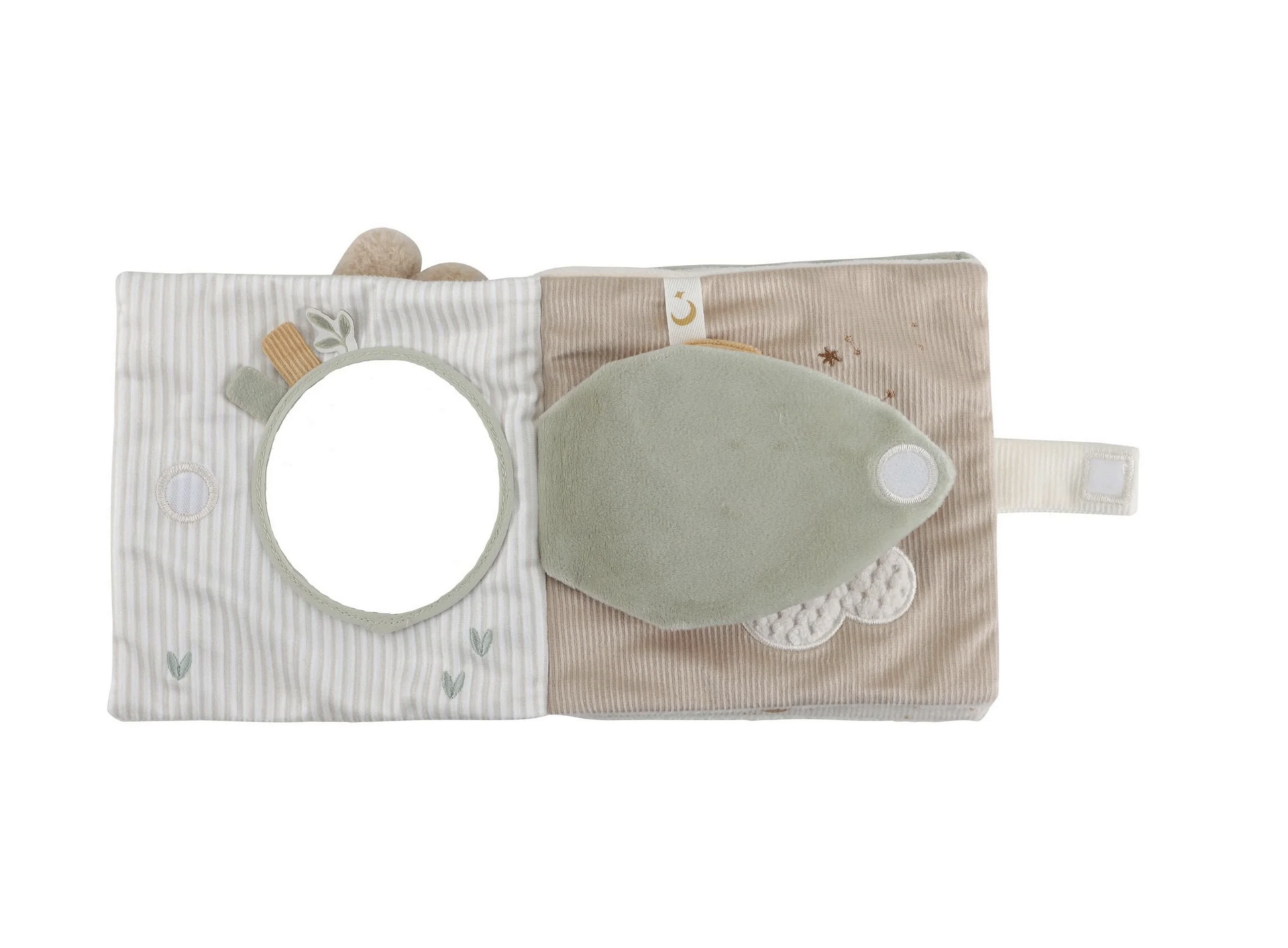 Livro de Actividades Beige Newborn Naturals - Little Dutch