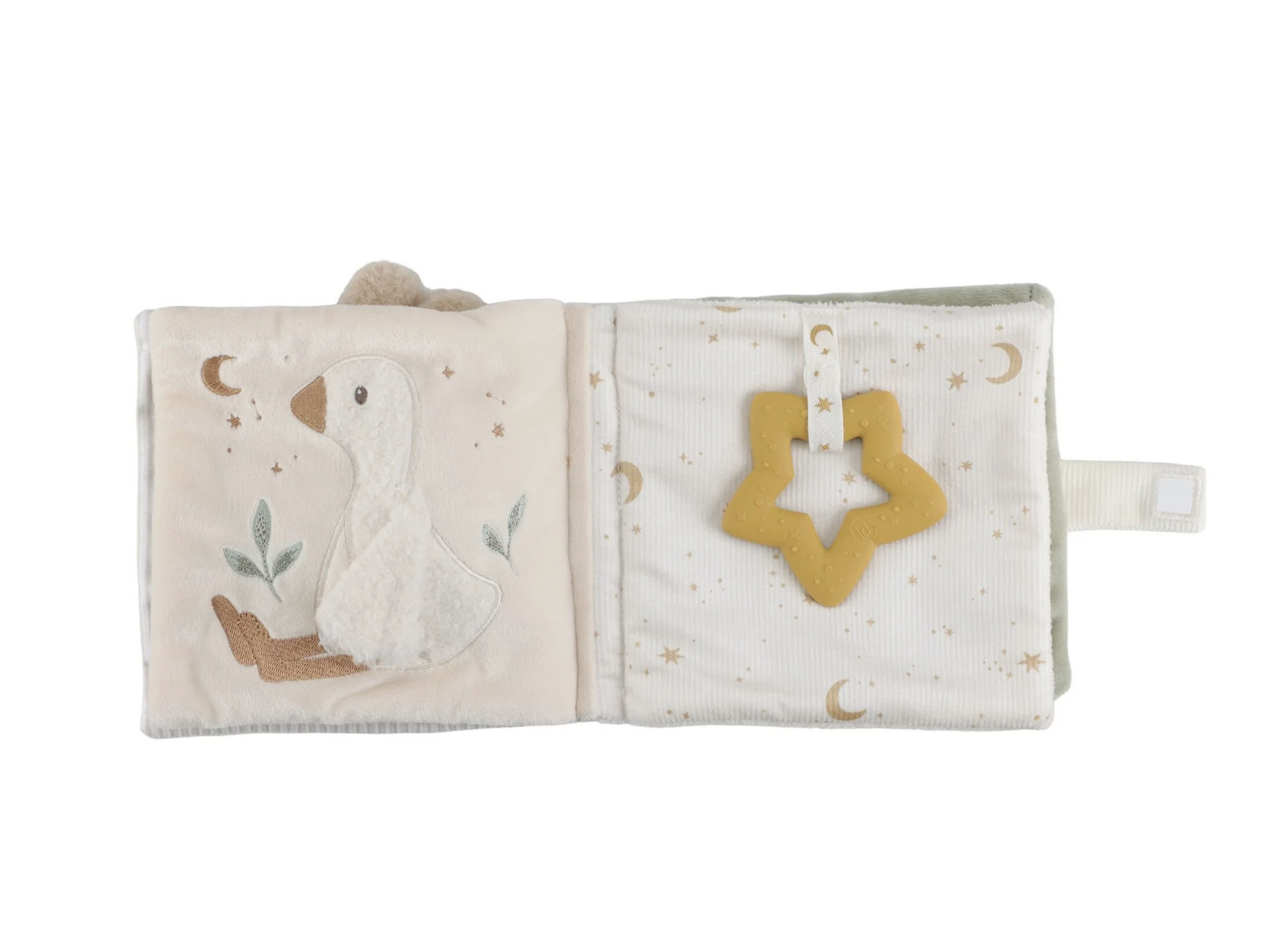 Livro de Actividades Beige Newborn Naturals - Little Dutch