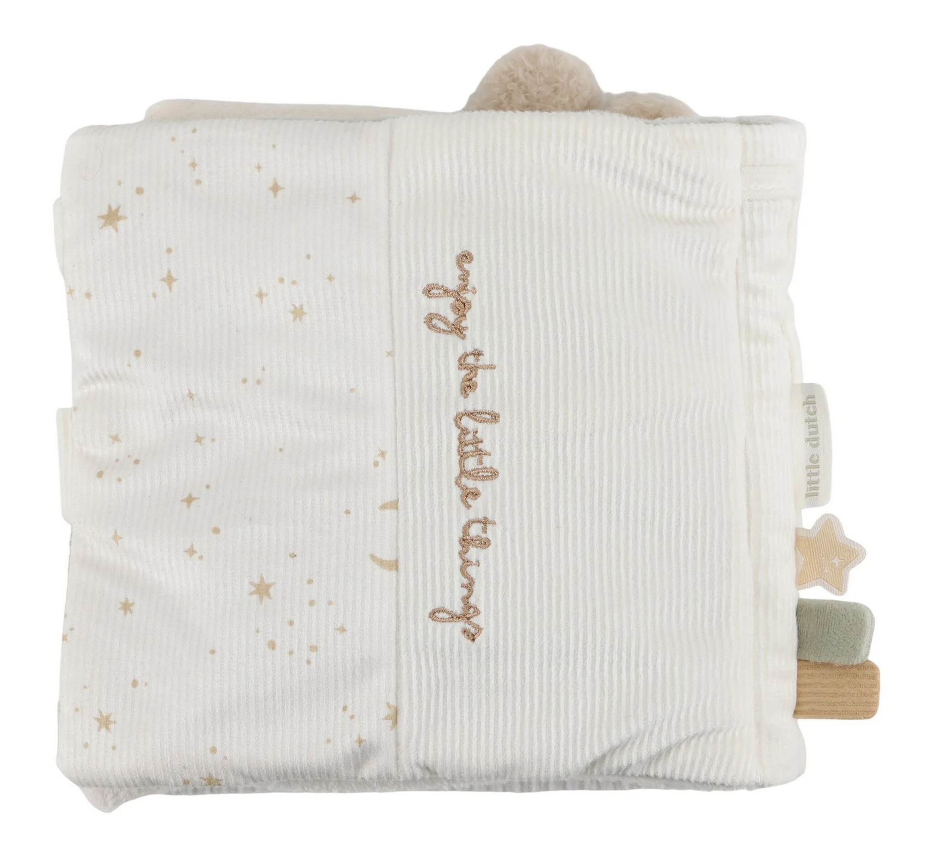 Livro de Actividades Beige Newborn Naturals - Little Dutch