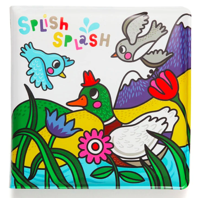 Livro Mágico de Banho Pássaros Splish Splash - Petit Monkey