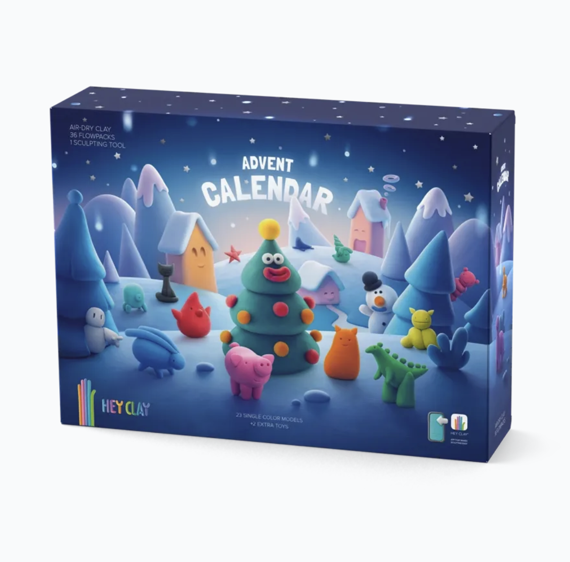 Massas de Modelar Calendário do Advento - Hey Clay