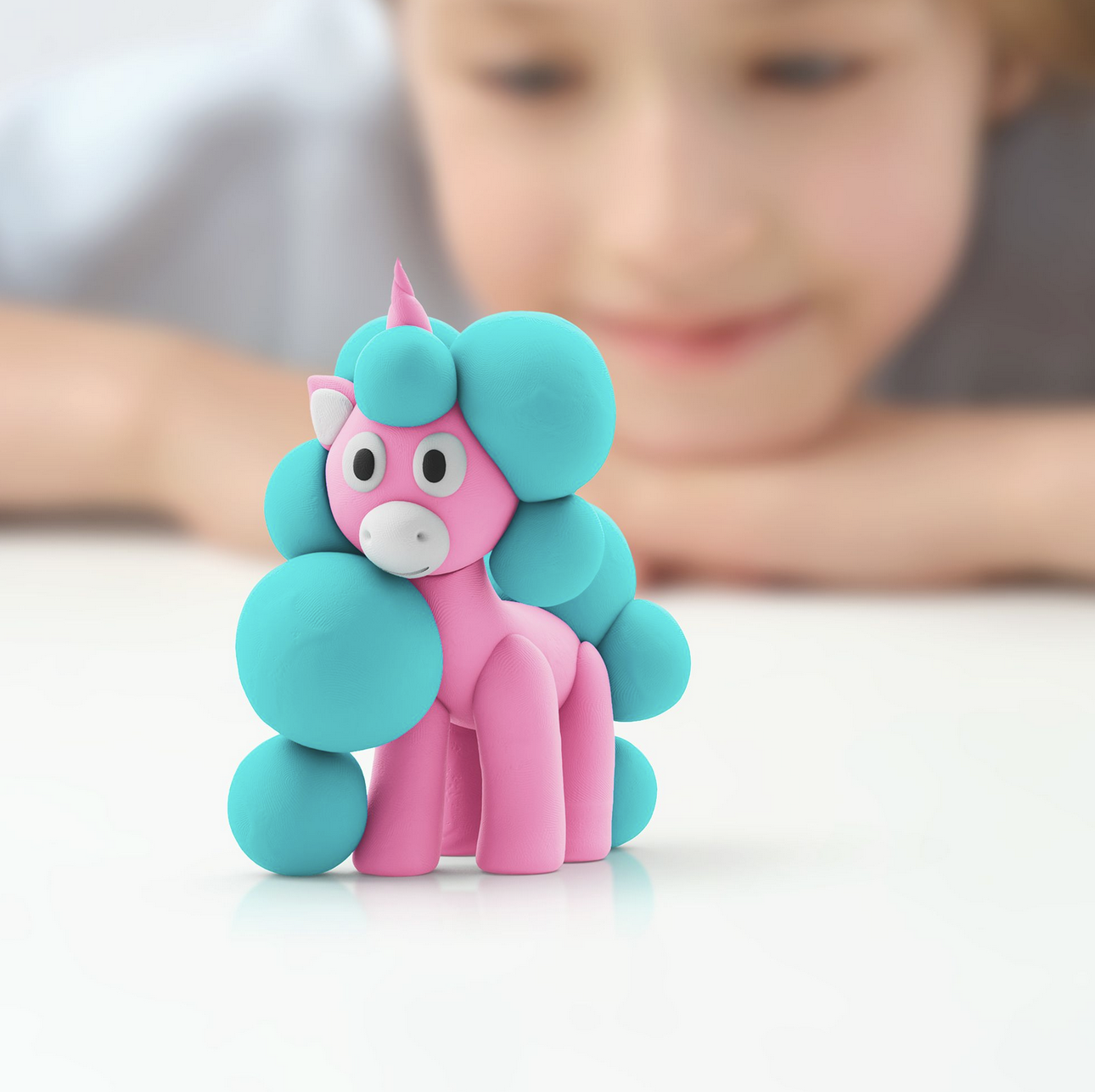 Massas de Modelar Rainbow Unicorns - Hey Clay