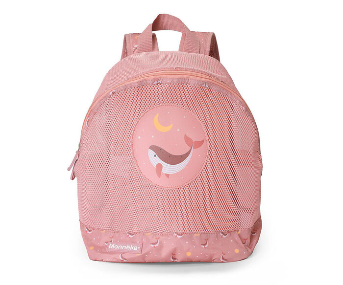 Mochila Anti-areia Whale Pink - Monnëka