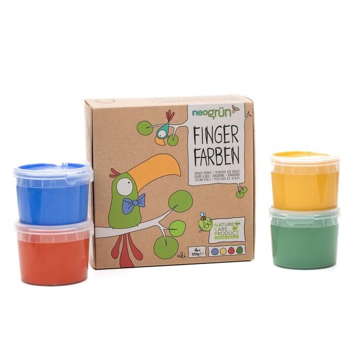  Set 4 Tintas de Dedos 
