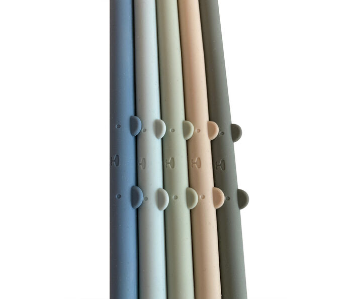 Conjunto de Palhinhas, Azul - Eef Lillemor