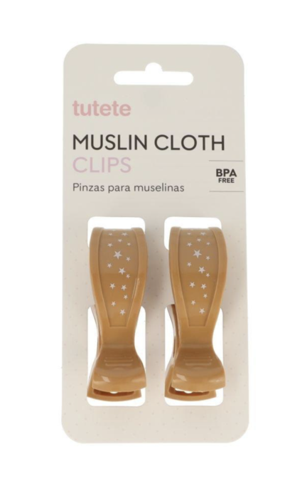 Pinças para Musselina Mostarda - Tutete