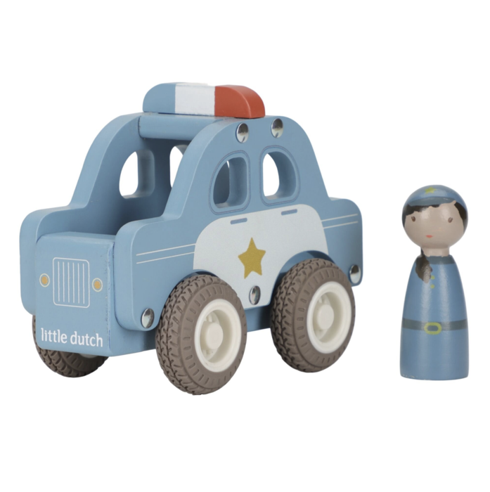 Polícia Brinquedo de Madeira FSC - Little Dutch