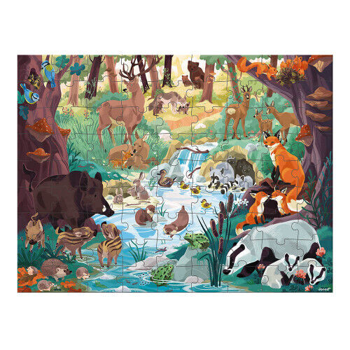 Puzzle Pegadas dos Animais WWF