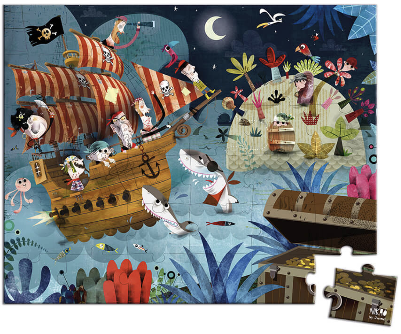 Puzzle La Chasse au Trésor 36 pièces