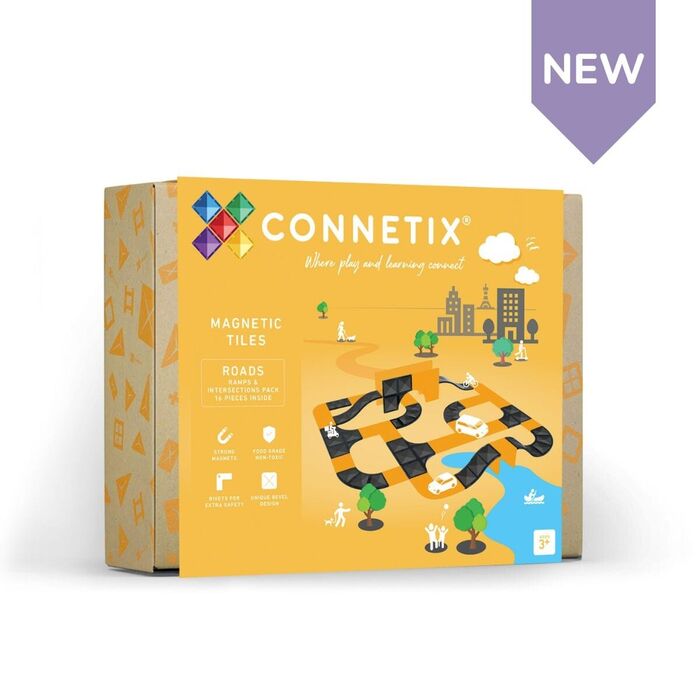 Connetix Ramps & Intersections Pack 16 Peças