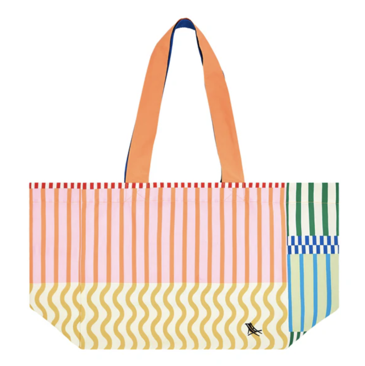 Saco de Praia Stripe Up Your Life - Dock & Bay