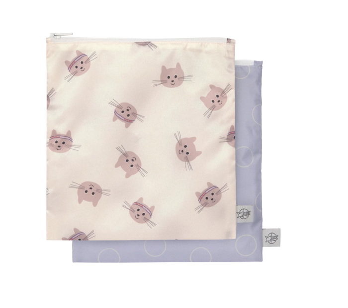 Sacos de Lanche Tiny Team Cat - Lassig