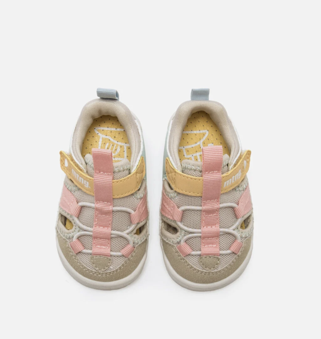 Sandálias Free Baby Beige - Mustang