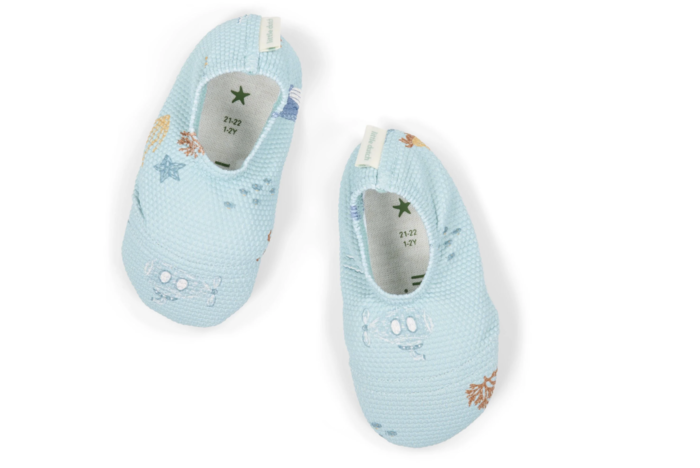 Sapatos de Praia Green Ocean Friends - Little Dutch