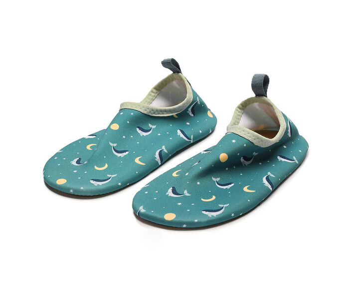 Sapatos de Praia Whale Teal - Monnëka by Tutete
