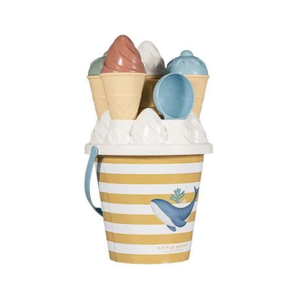 Set de Praia Gelados Ocean Dreams Blue - Little Dutch