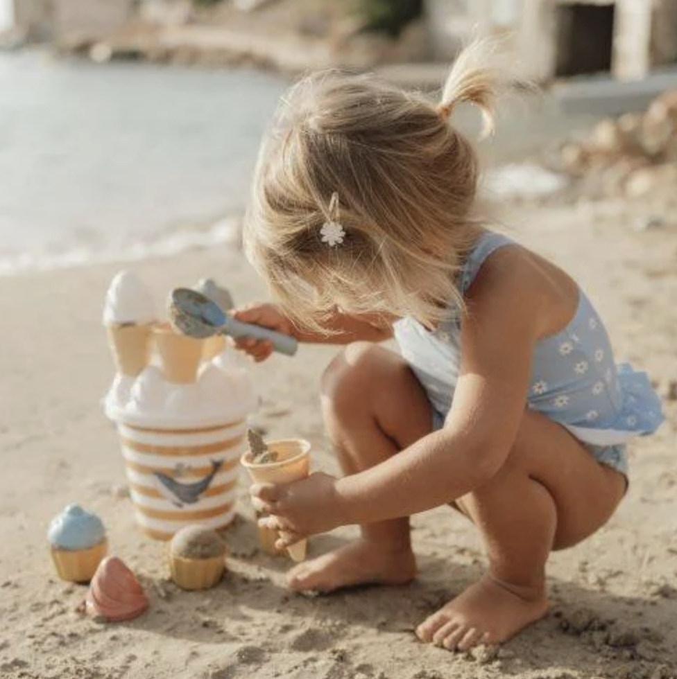 Set de Praia Gelados Ocean Dreams Blue - Little Dutch