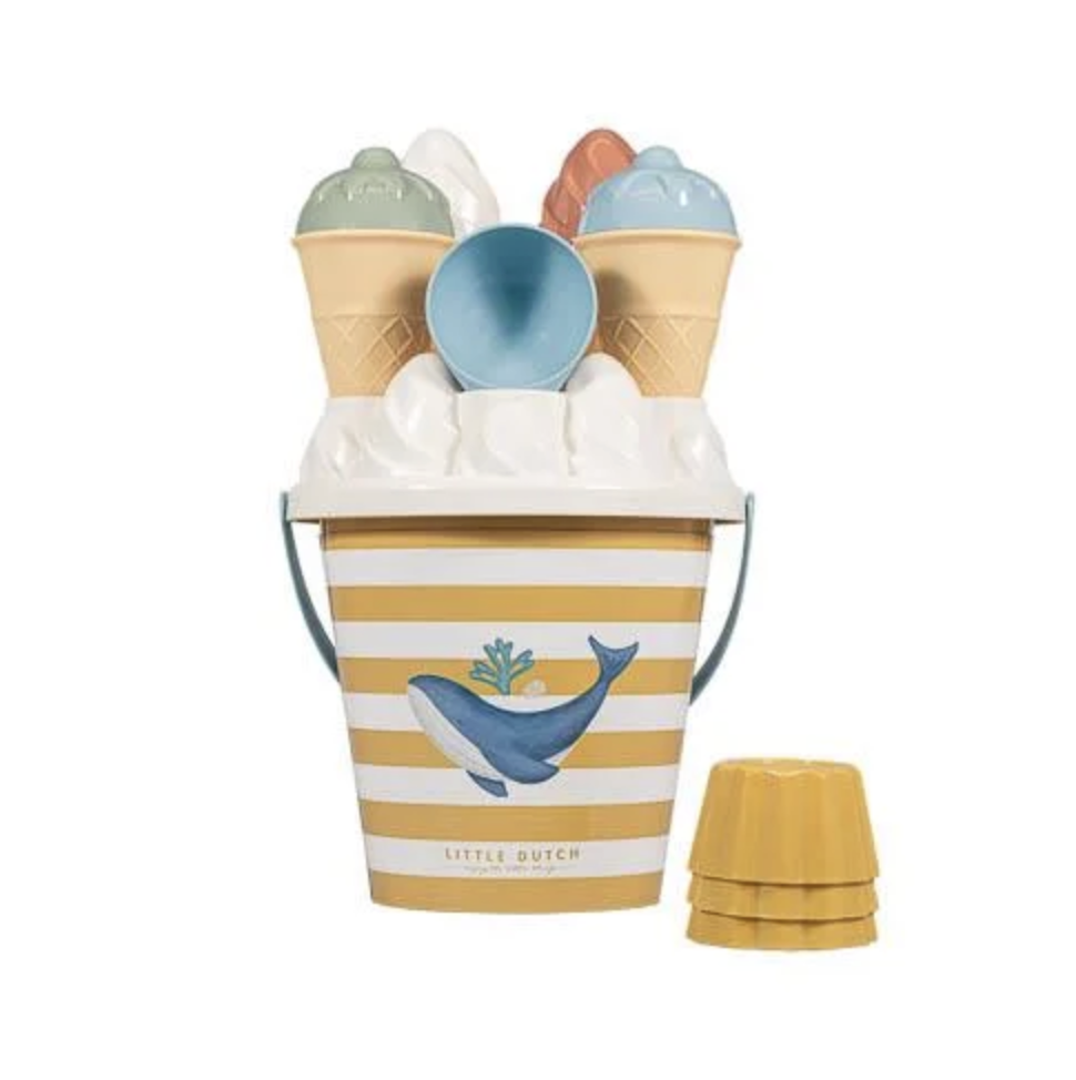 Set de Praia Gelados Ocean Dreams Blue - Little Dutch