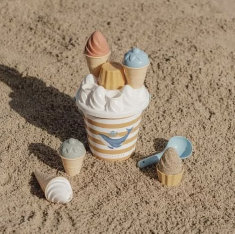Set de Praia Gelados Ocean Dreams Blue - Little Dutch