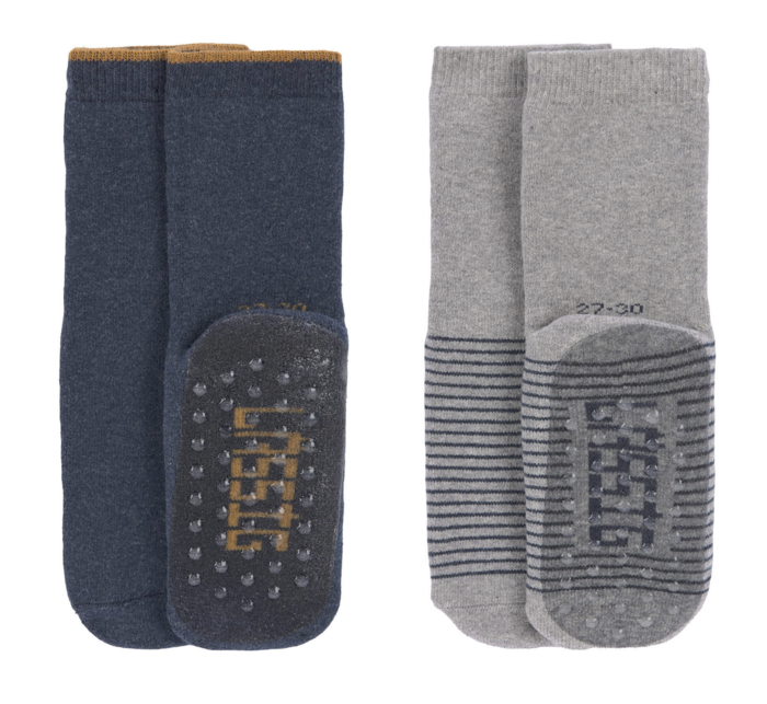 Socks 2 pcs Blue Grey Lassig