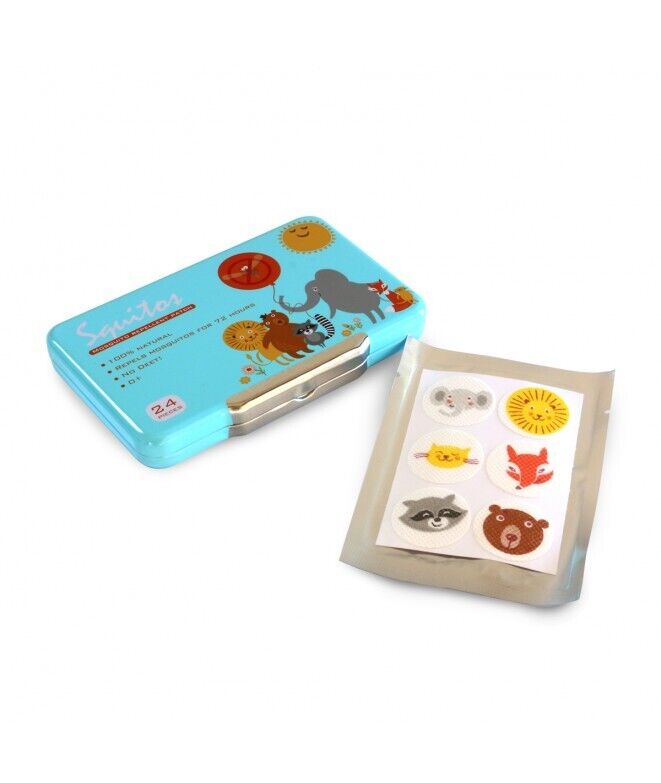 SQUITOS | Autocolantes Repelentes de Mosquitos 100% Naturais