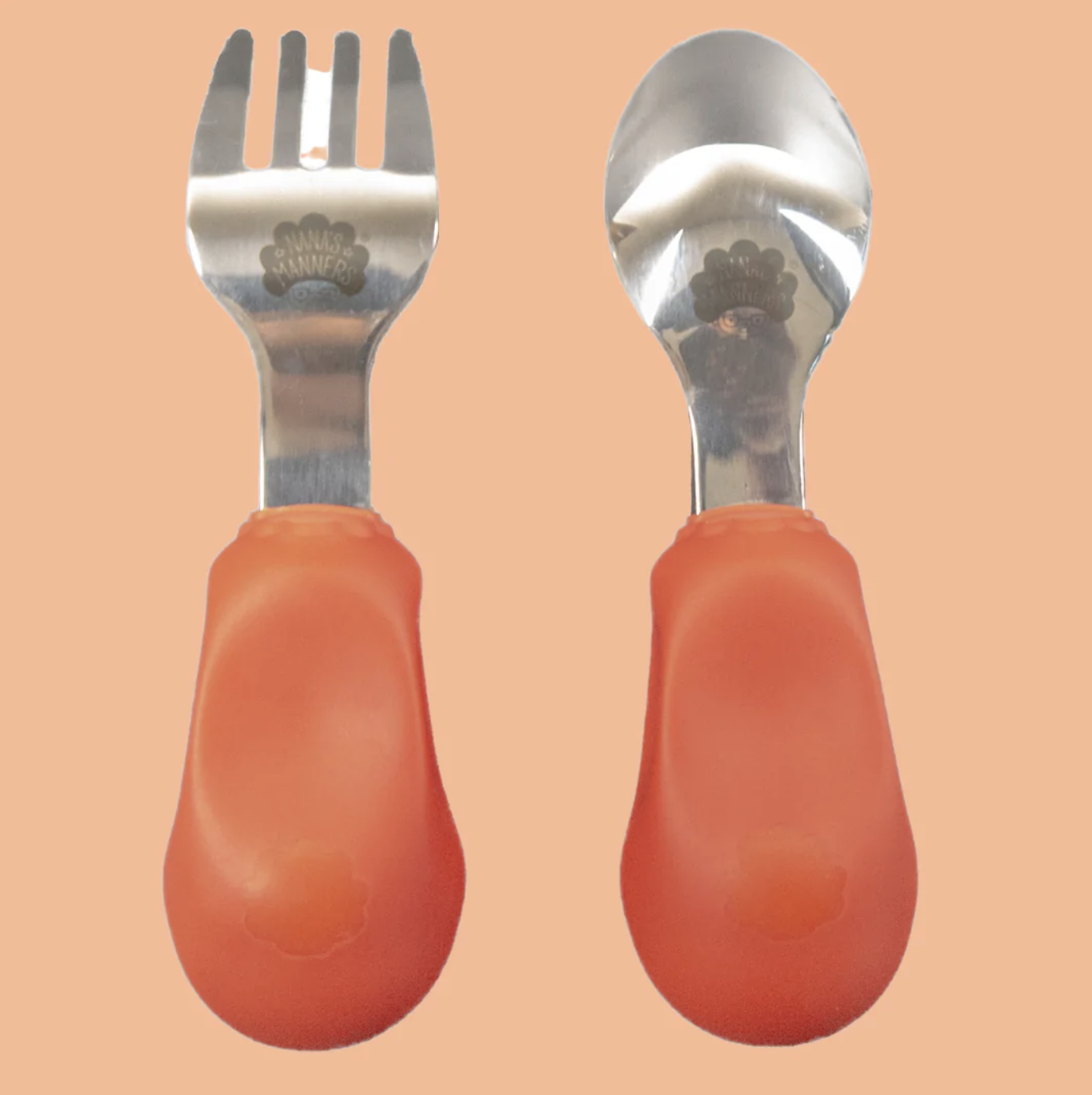 Stage 2 - Childrens Cutlery - Orange 