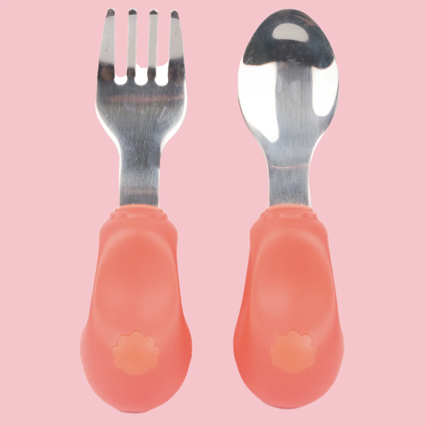 Stage 2 - Childrens Cutlery - Pink 