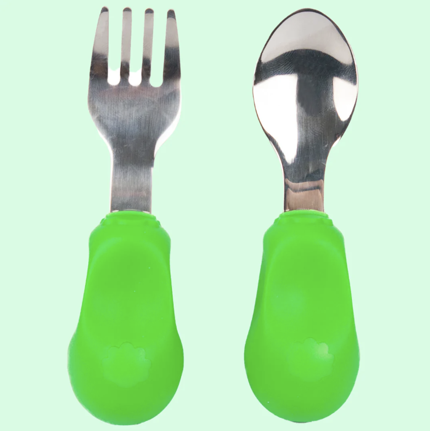Stage 2 - Childrens Cutlery Green 