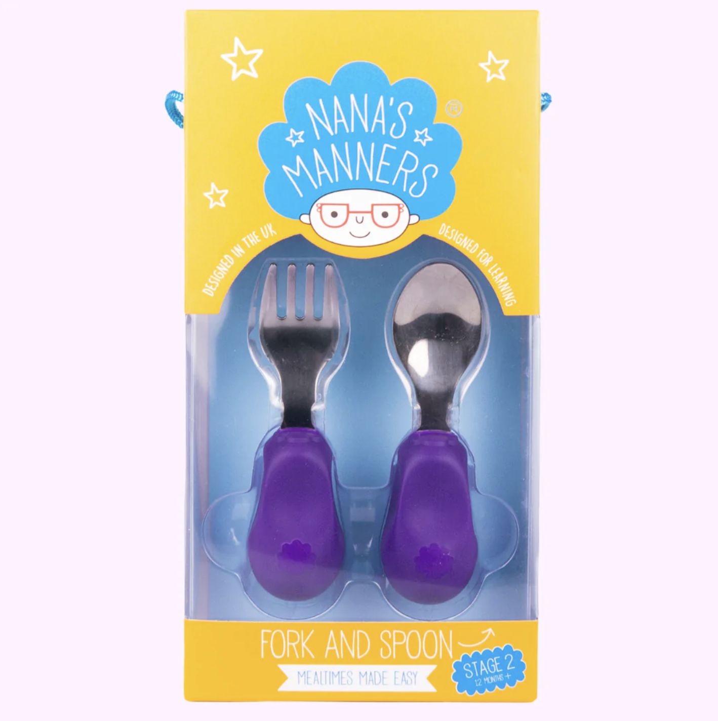 Stage 2 - Fork And Spoon - Purple 