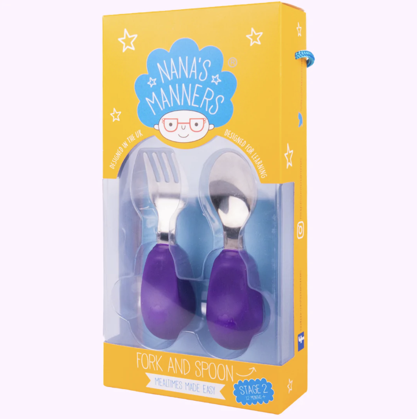 Stage 2 - Fork And Spoon - Purple 