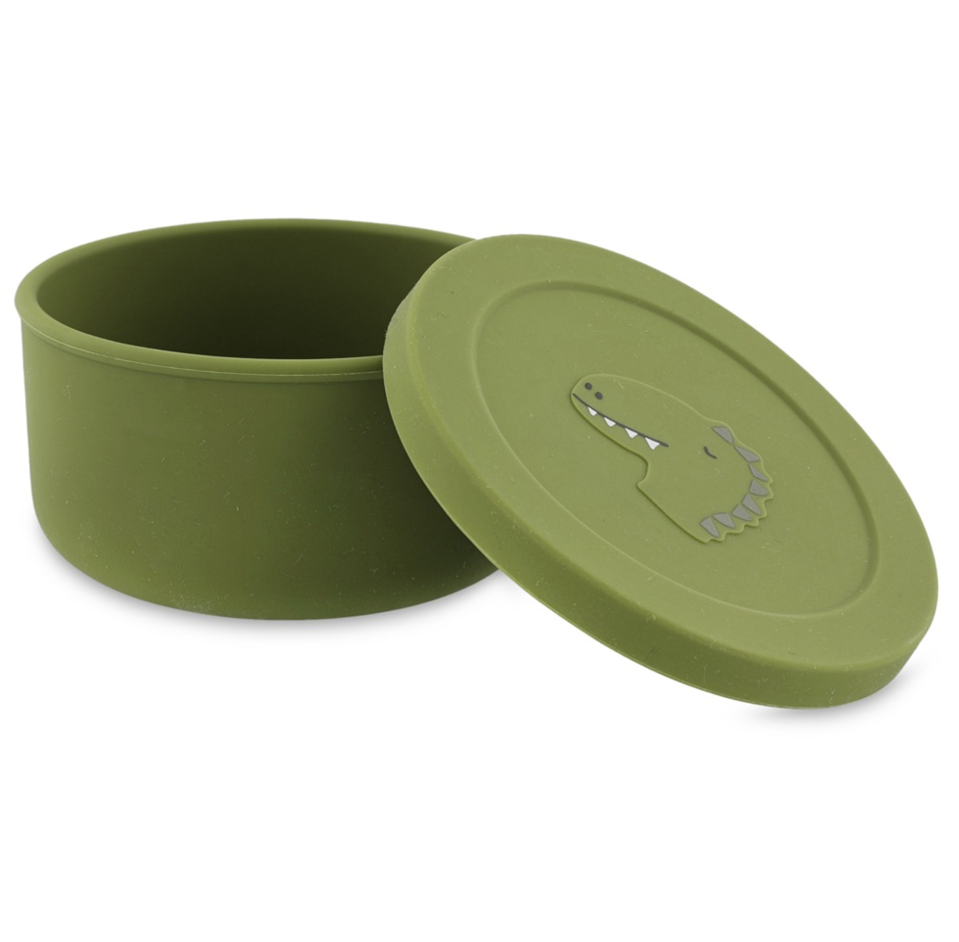 Taça de Silicone para Snacks c/ Tampa Mr. Dino - Trixie