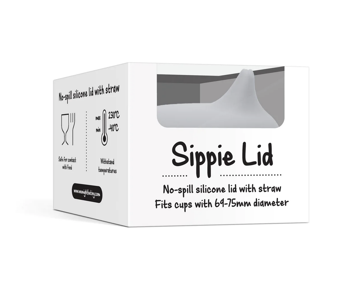 Tampa Sippie para Copo, Grey - We Might Be Tiny