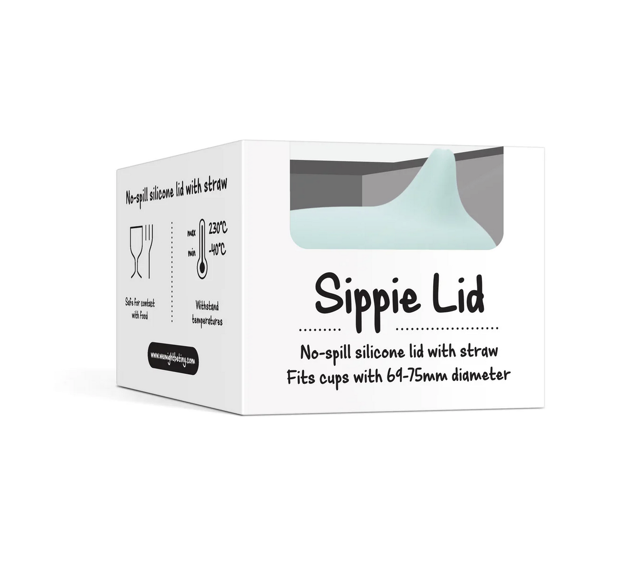 Tampa Sippie para Copo, Minty Green - We Might Be Tiny