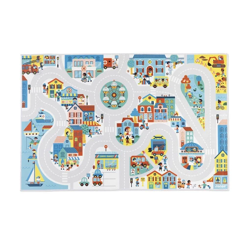 Tapete da Cidade Cross Roads - Janod