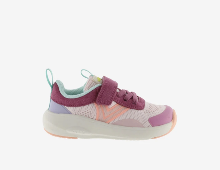 Ténis Kai Barefoot Tira Multicolorido Malha Rosa - Victoria