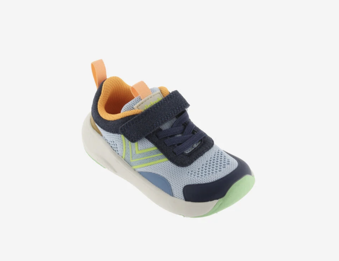 Ténis Kai Barefoot Tira Multicolorido Malha Azul - Victoria