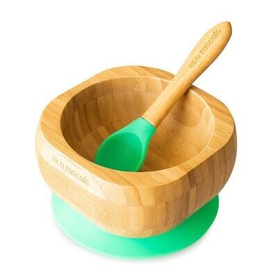 Taça com Colher Verde