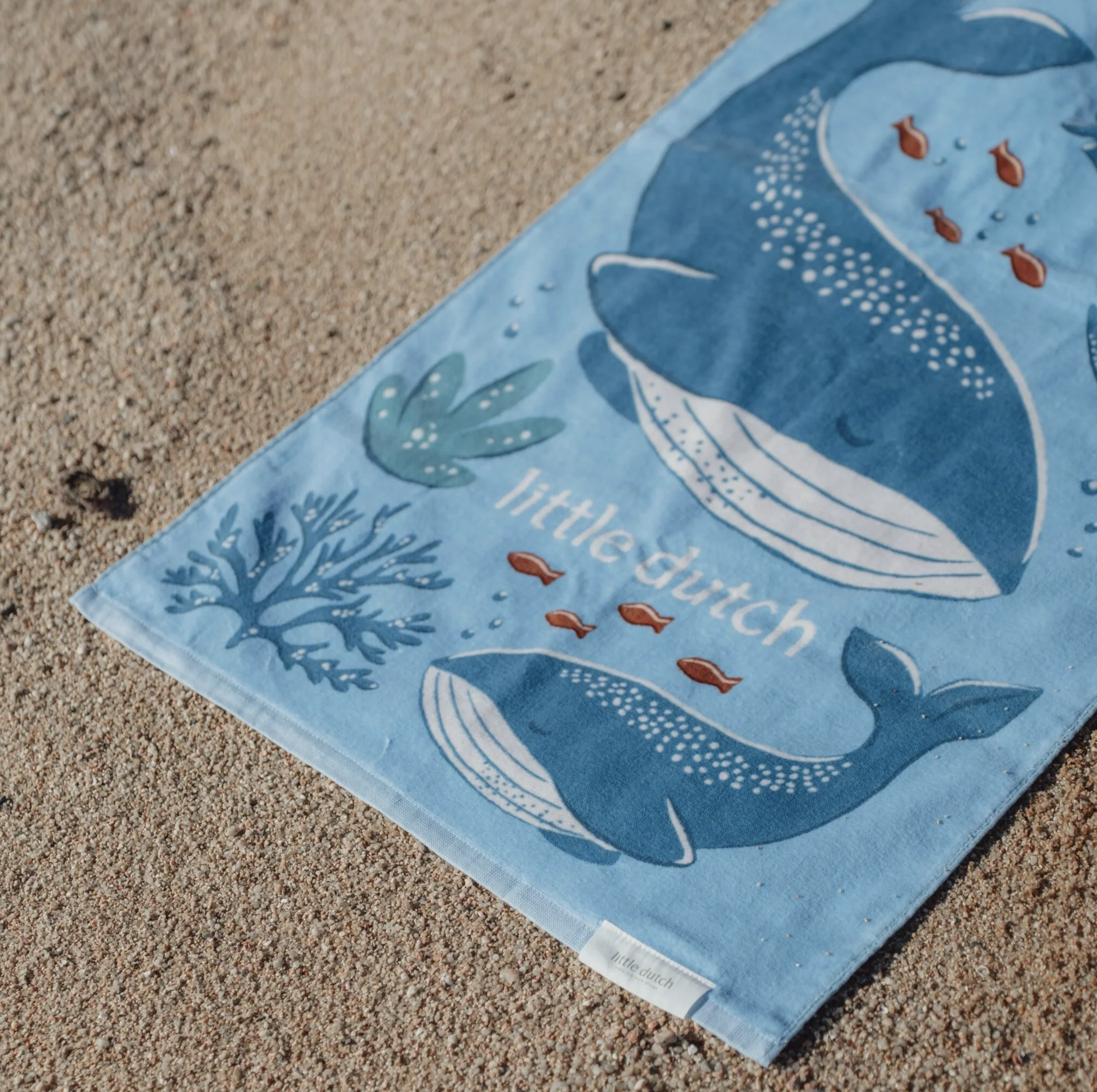Toalha de Praia Ocean World Blue - Little Dutch