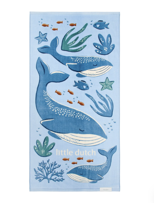 Toalha de Praia Ocean World Blue - Little Dutch