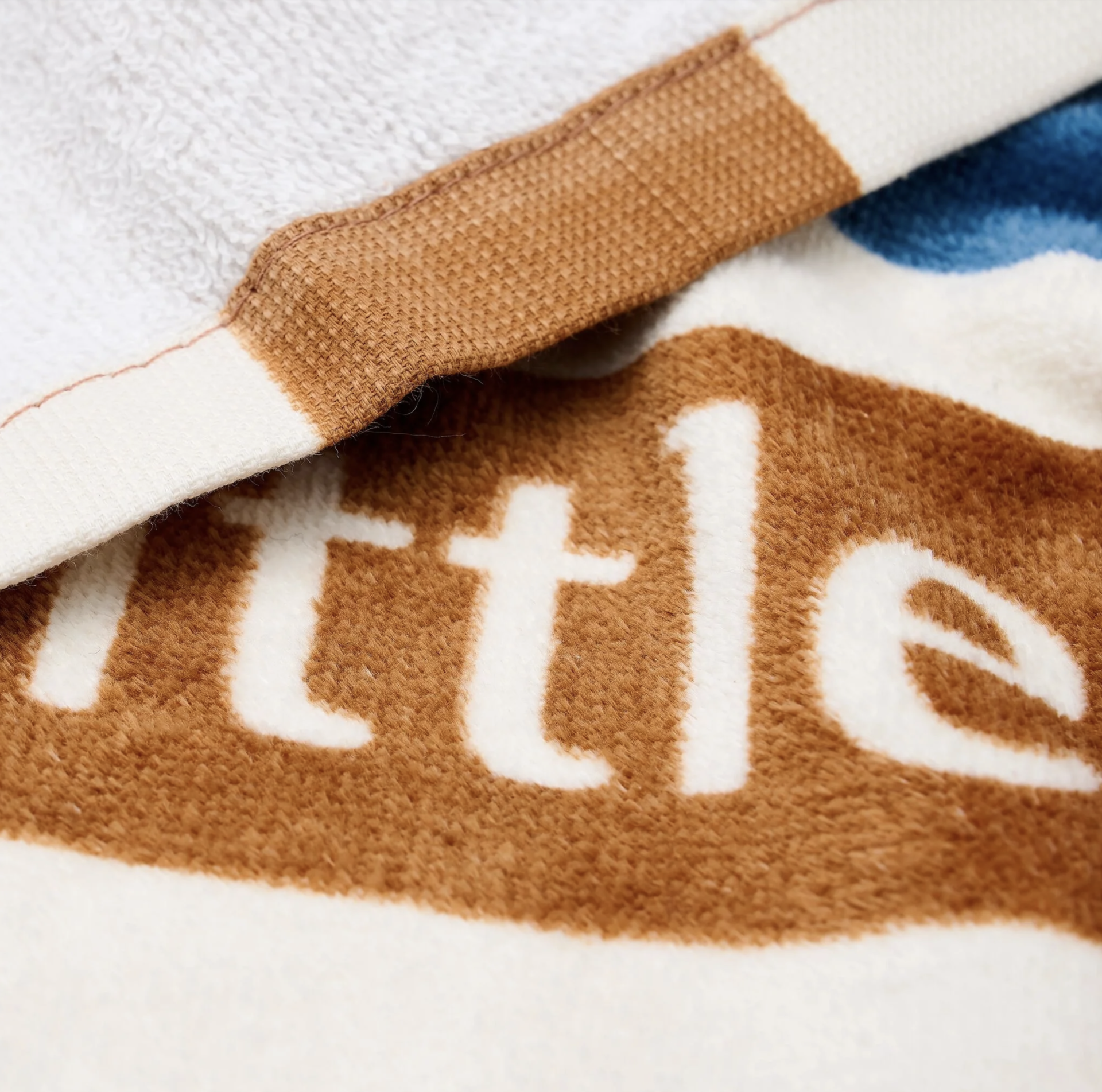 Toalha de Praia Ocean World Brown Stripe - Little Dutch