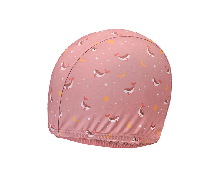 Touca de Natação Infantil Whale Pink - Monnëka by Tutete