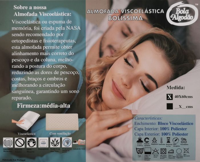 Amofada Cama Bolissima 60x40 cm | Lojas Mariana
