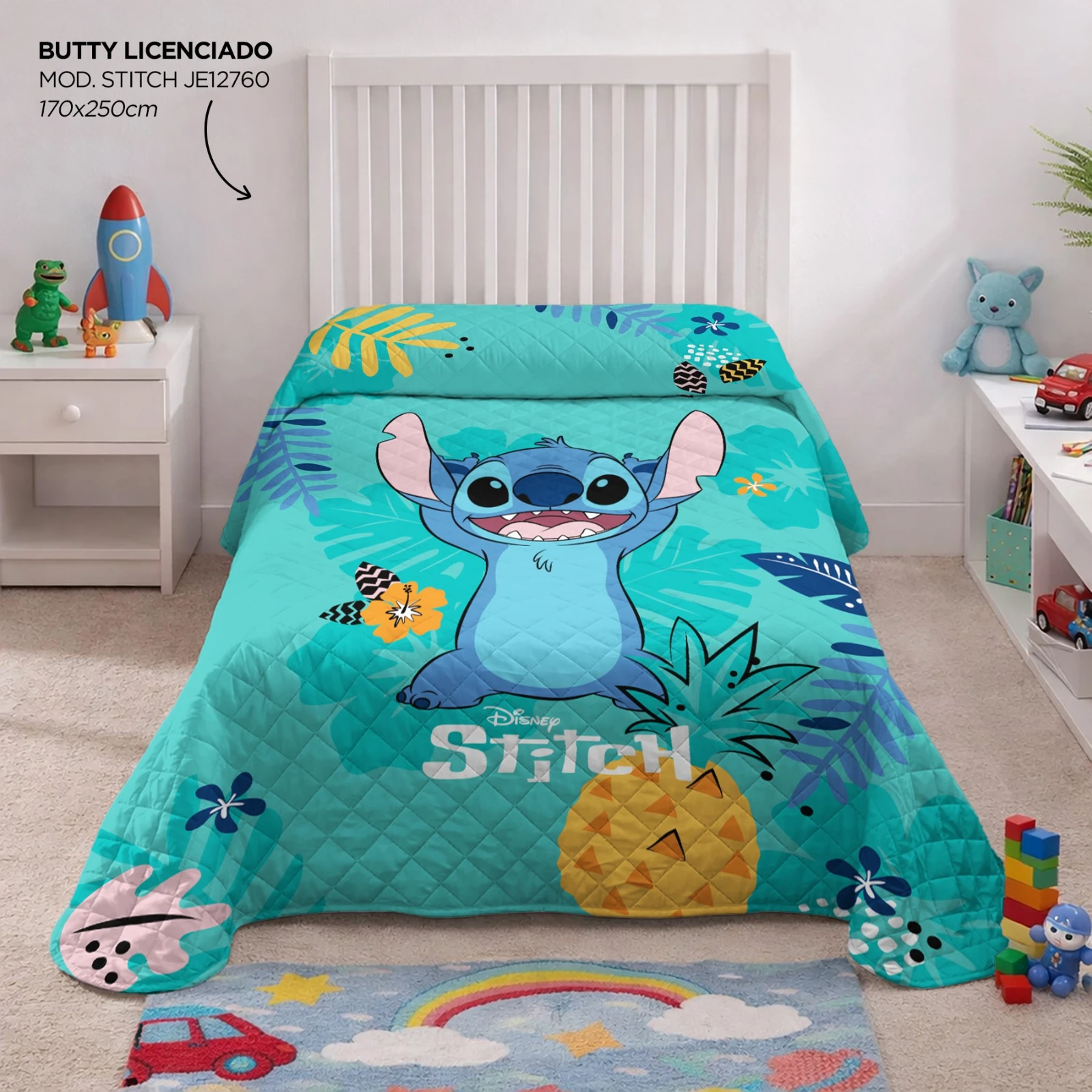 Colcha Stich | Lojas Mariana