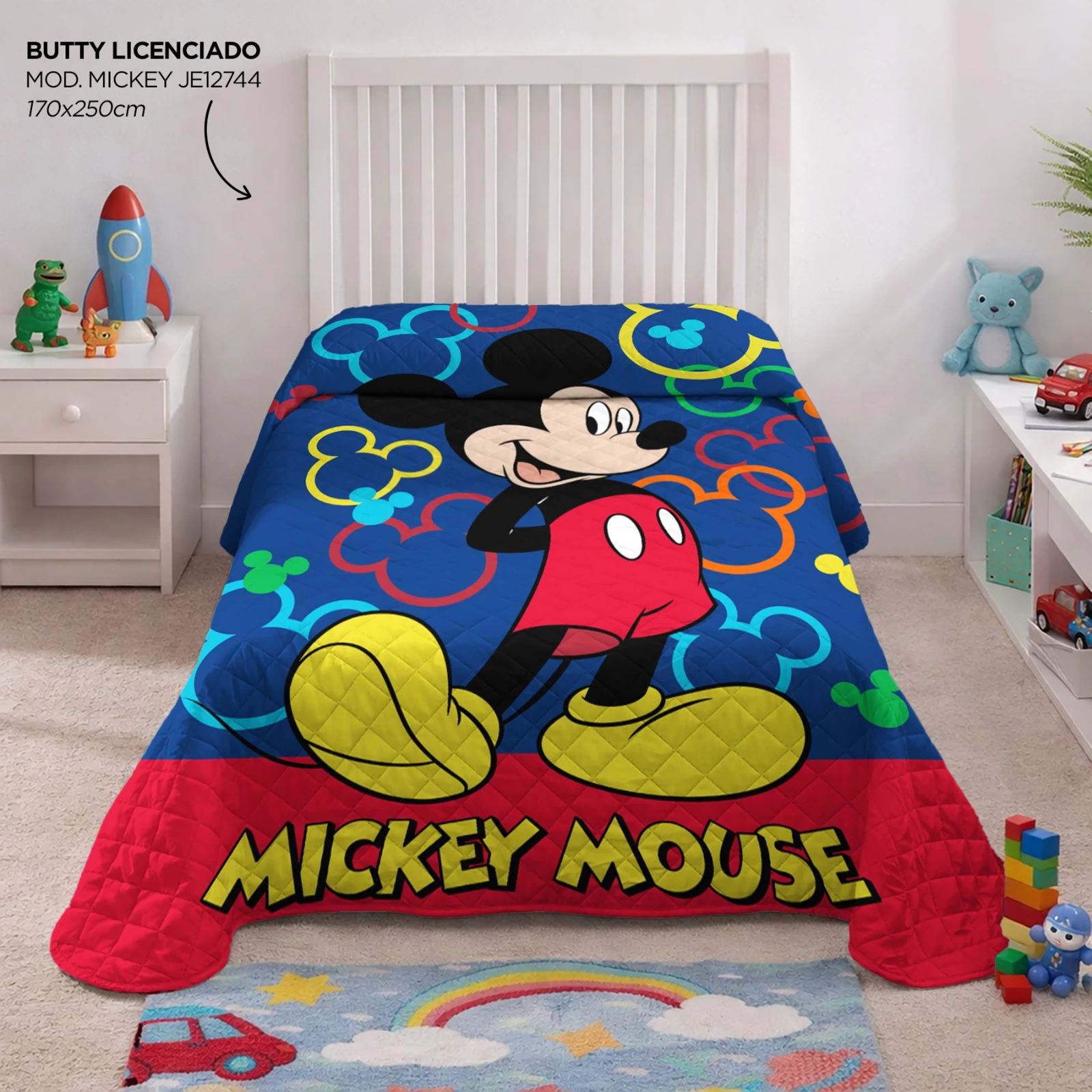 Colcha Mickeyy Mouse | Lojas Mariana