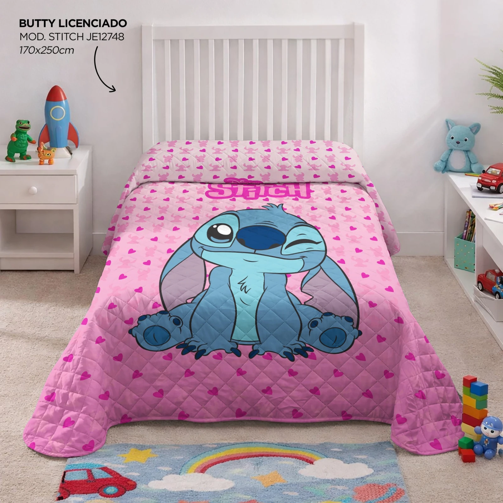 Colcha Stich | Lojas Mariana