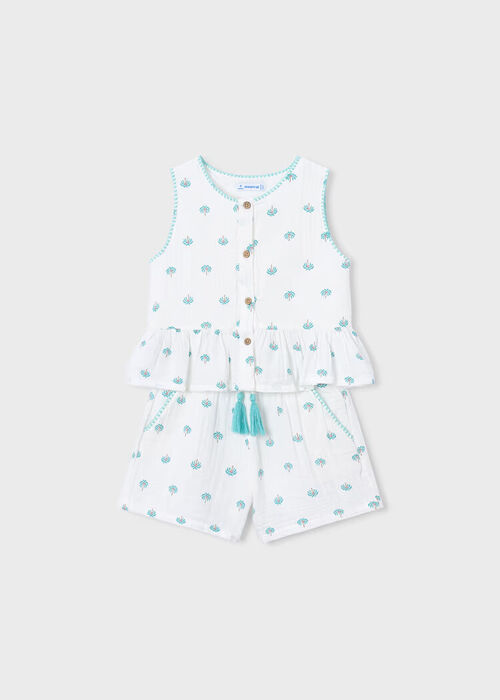 CONJUNTO CALÇÃO ESTAMPADO MAYORAL 