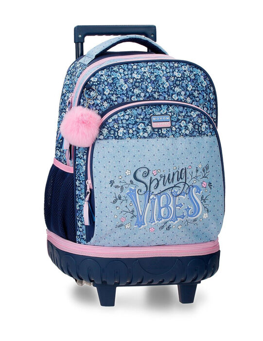 MOCHILA C/ TROLLY SPRING VIBES 