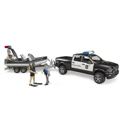PICKUP RAM POLICIA C/ATRELADO E BARCO
